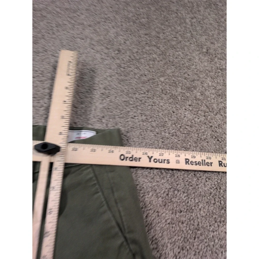 GAP Mens Straight Fit Chinos Olive Green Stretch Twill‎ Pants 28x30